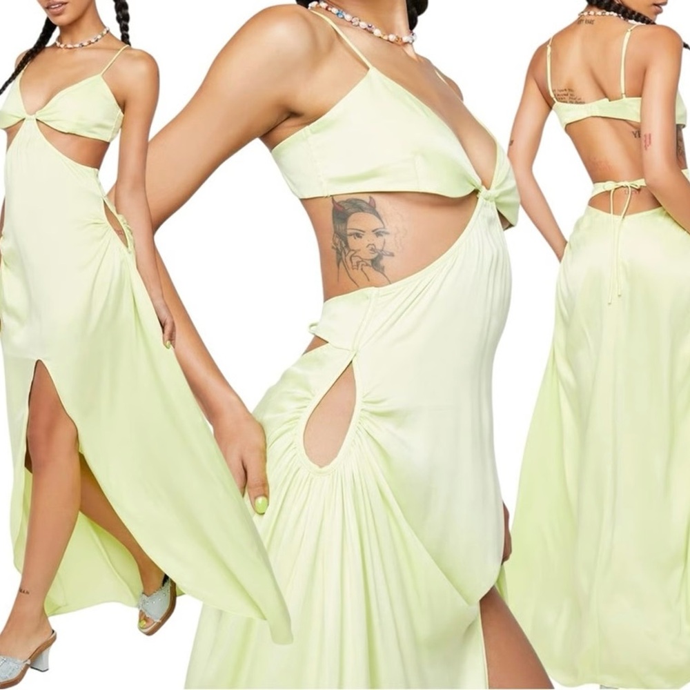 NWOT For Love & Lemons - XS Toni Maxi Dress